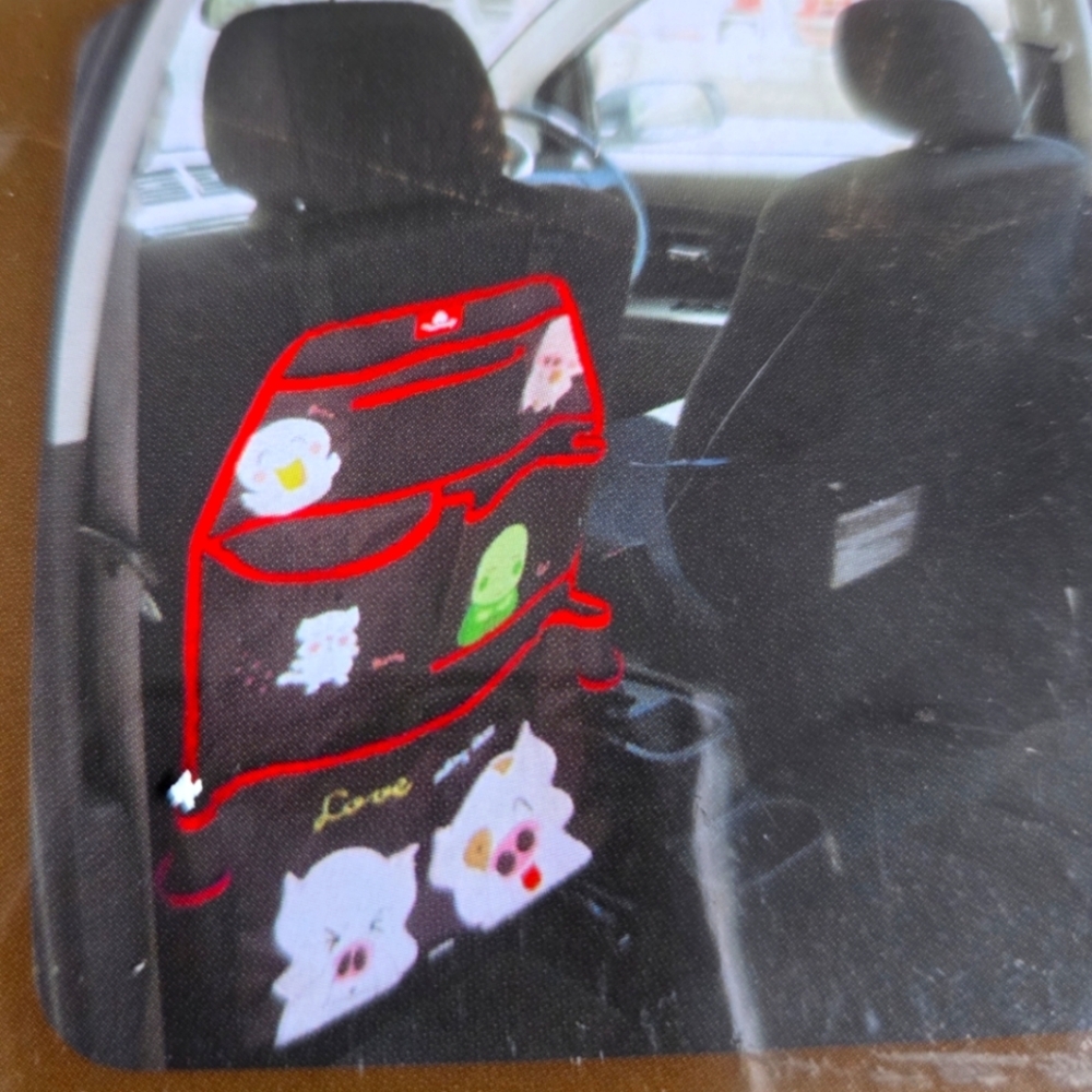 Mumug x Friends Cartoon Car Organizer